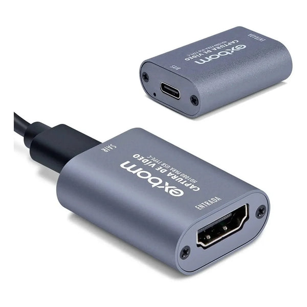 Adaptador de captura de vídeo HDMI para USB Type-C Exbon Entrega rápida Venda nacional